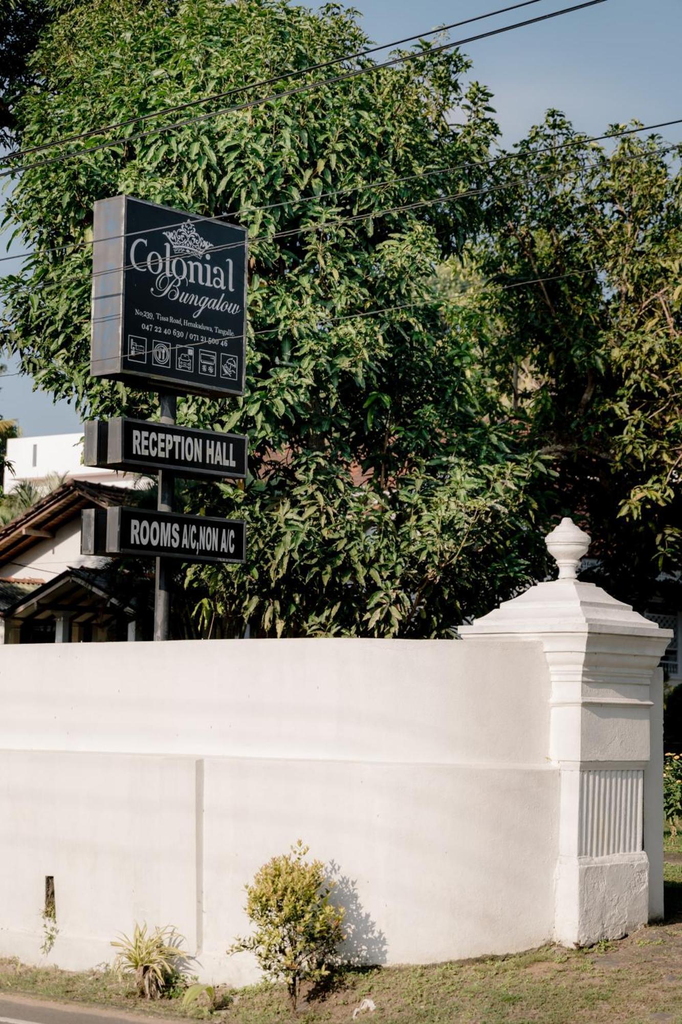 Colonial Bungalow Tangalle Exterior photo