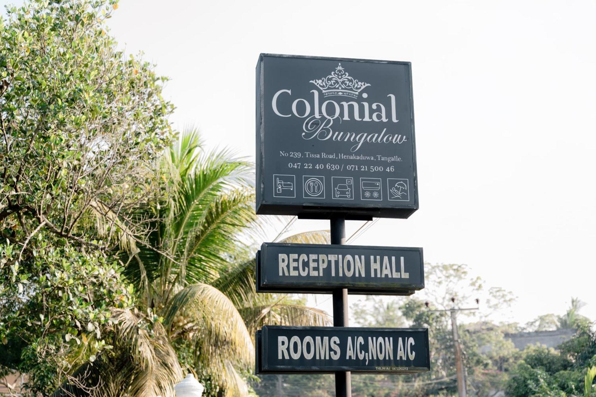 Colonial Bungalow Tangalle Exterior photo