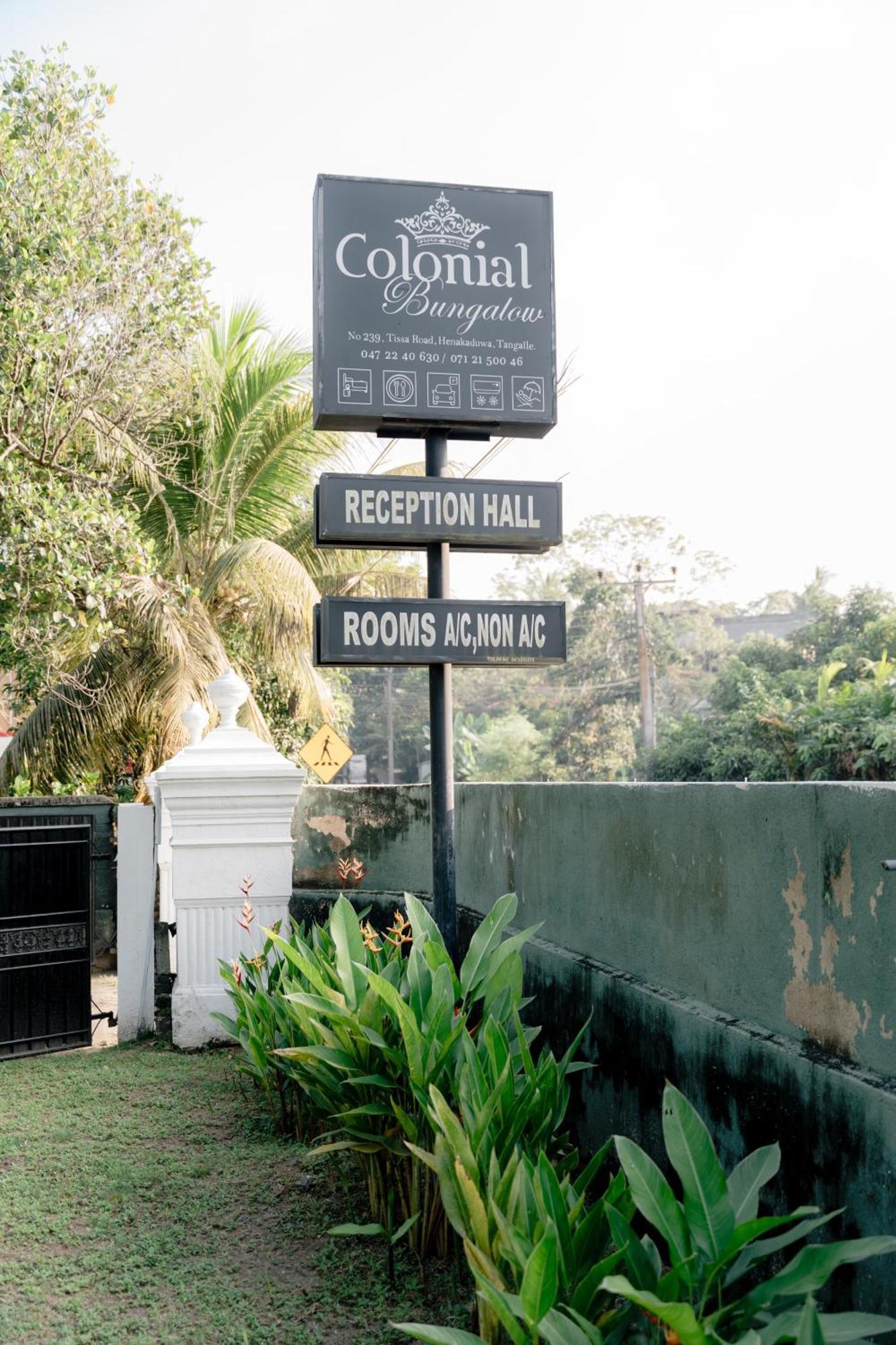 Colonial Bungalow Tangalle Exterior photo